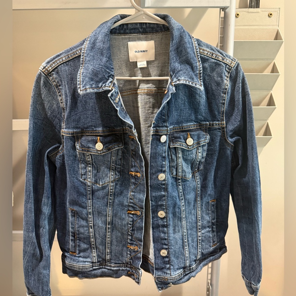 Old Navy Light Blue Denim Jacket - Old Navy Label Visible
